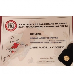 Jaime Pandilla, Medalla al Mrito Deportivo